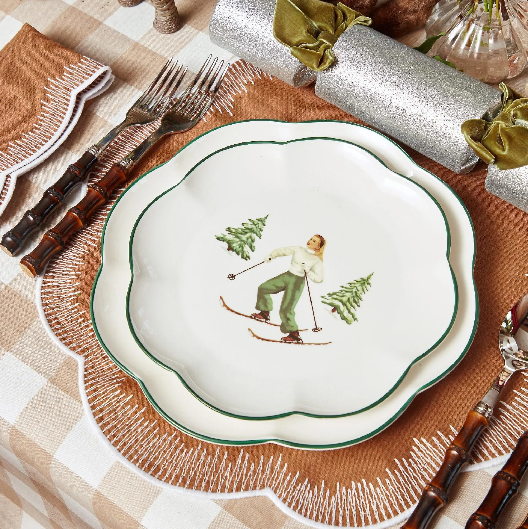 heidi__hans_skier_starter_10.webp Best Heidi & Hans Skier Starter Plates (Set Of 4) Crockery Sets