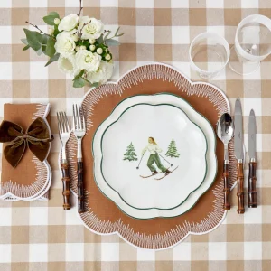 Best Heidi & Hans Skier Starter Plates (Set Of 4) Crockery Sets