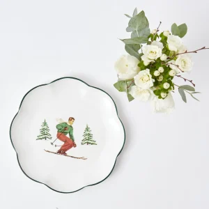 Best Heidi & Hans Skier Starter Plates (Set Of 4) Crockery Sets