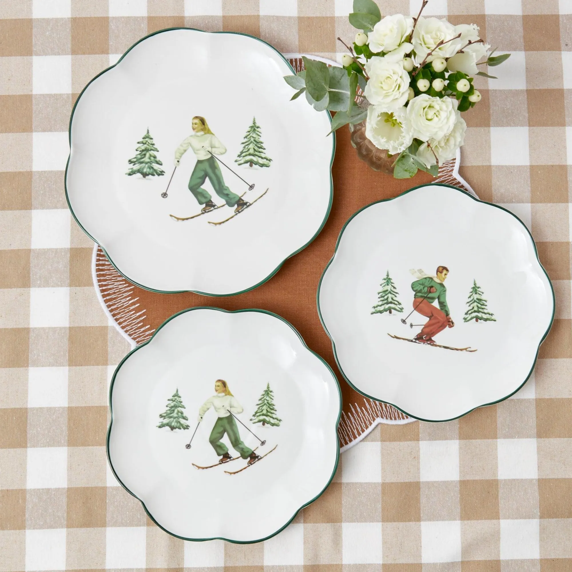 heidi__hans_skier_starter_3.webp Best Heidi & Hans Skier Starter Plates (Set Of 4) Crockery Sets
