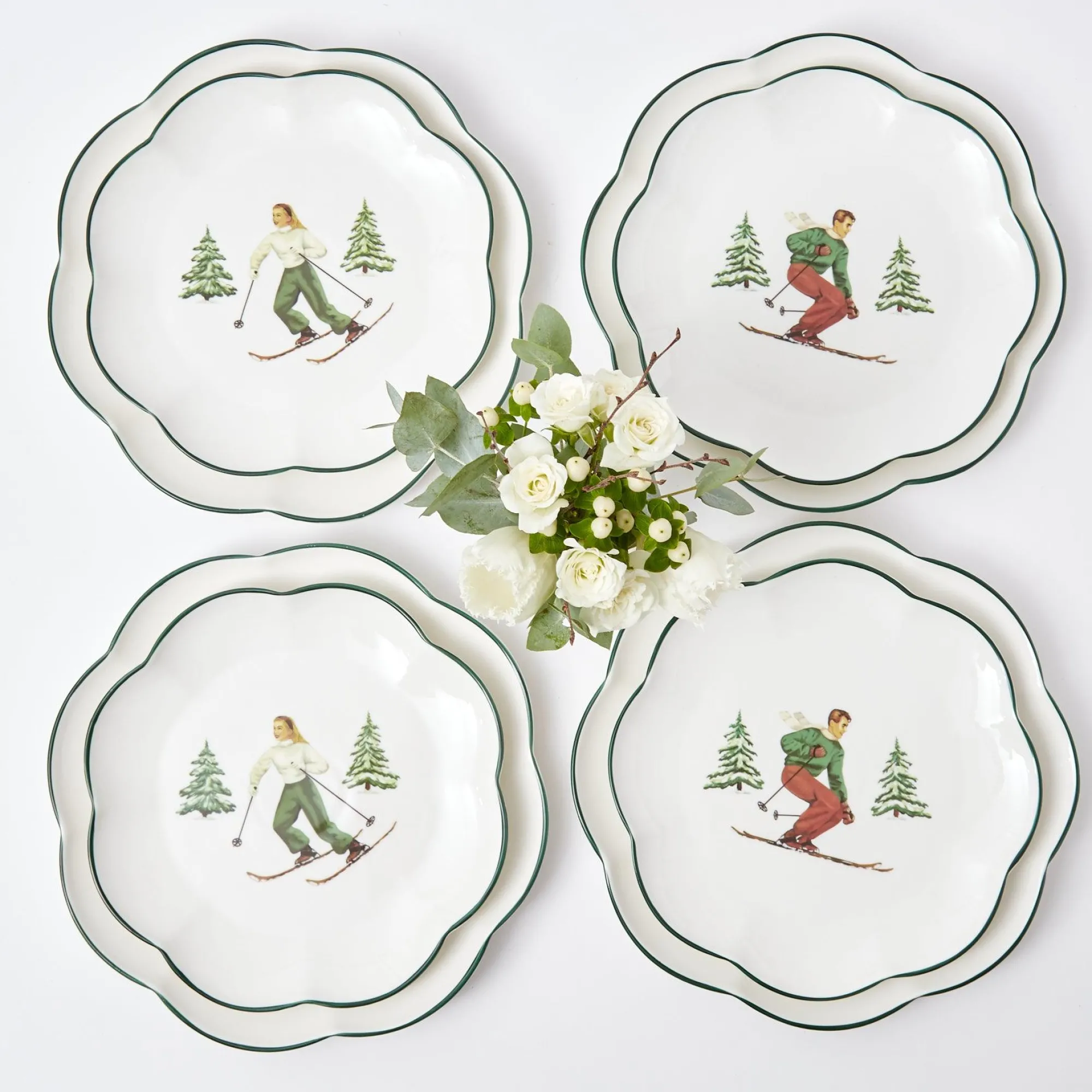heidi__hans_skier_starter_6.webp Best Heidi & Hans Skier Starter Plates (Set Of 4) Crockery Sets
