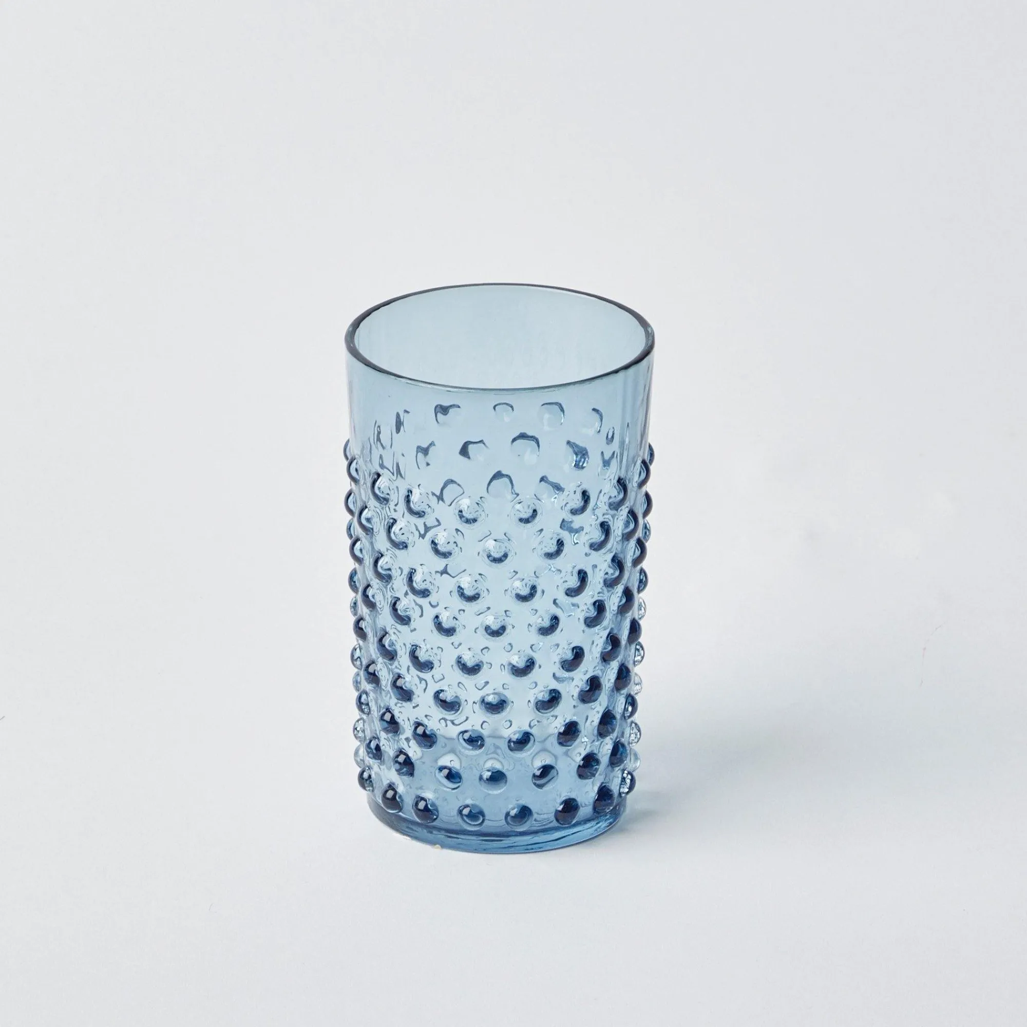 hobnail_navy_glasses_set__18.webp Store Hobnail Navy Glasses (Set Of 6) Glasses