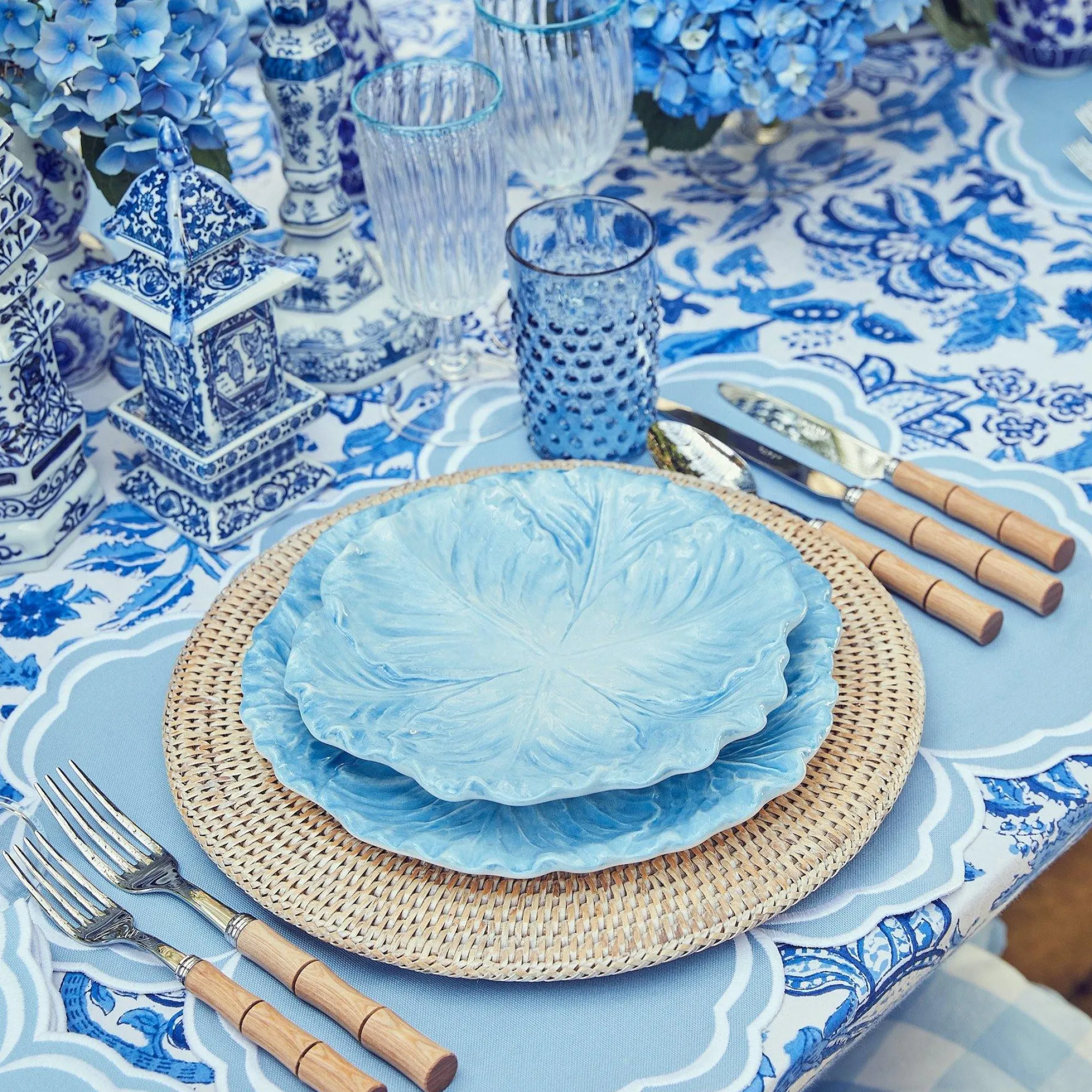 hobnail_navy_glasses_set__19.webp Store Hobnail Navy Glasses (Set Of 6) Glasses