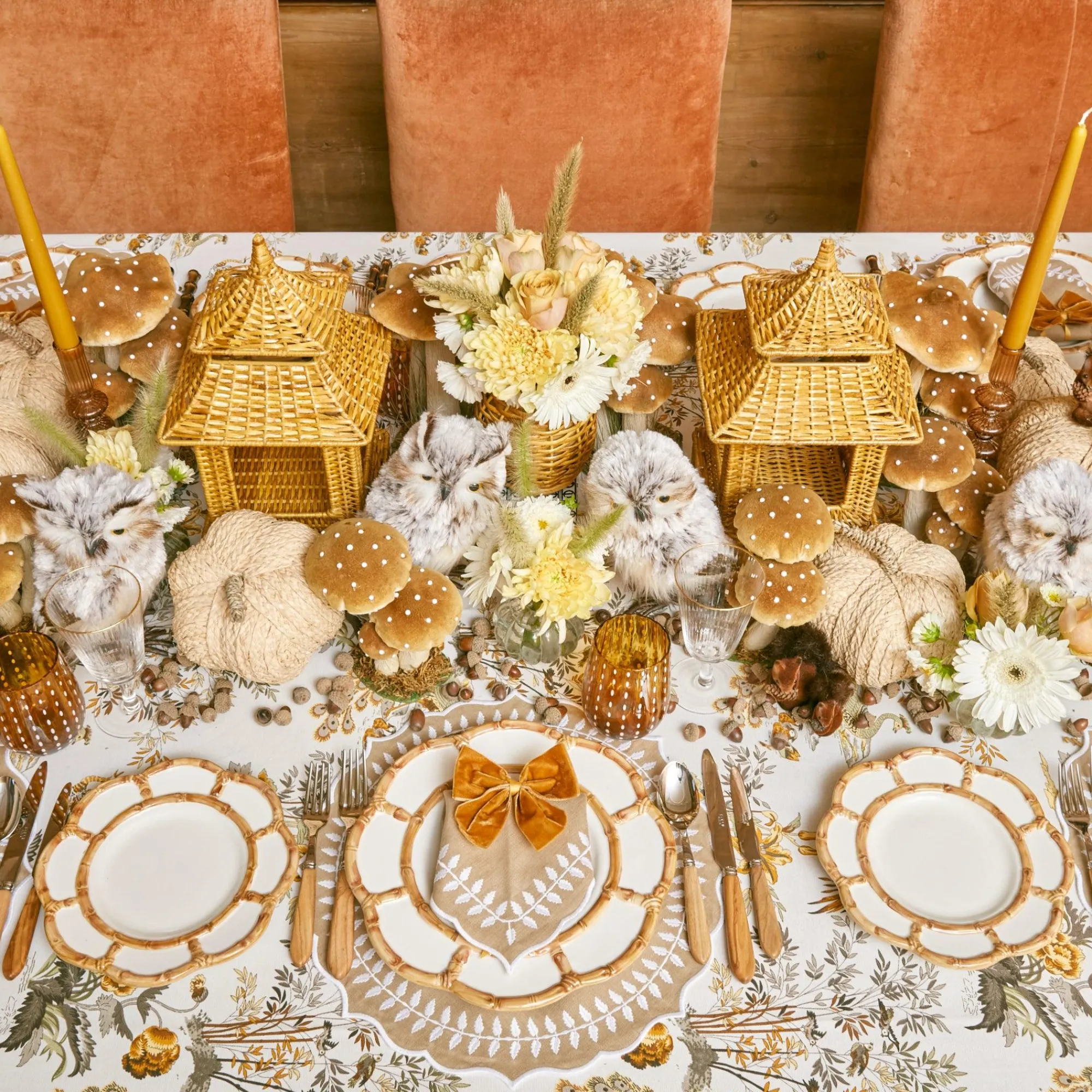 honey_rattan_pagoda_lante_8.webp Store Honey Rattan Pagoda Lantern Rattan Tableware