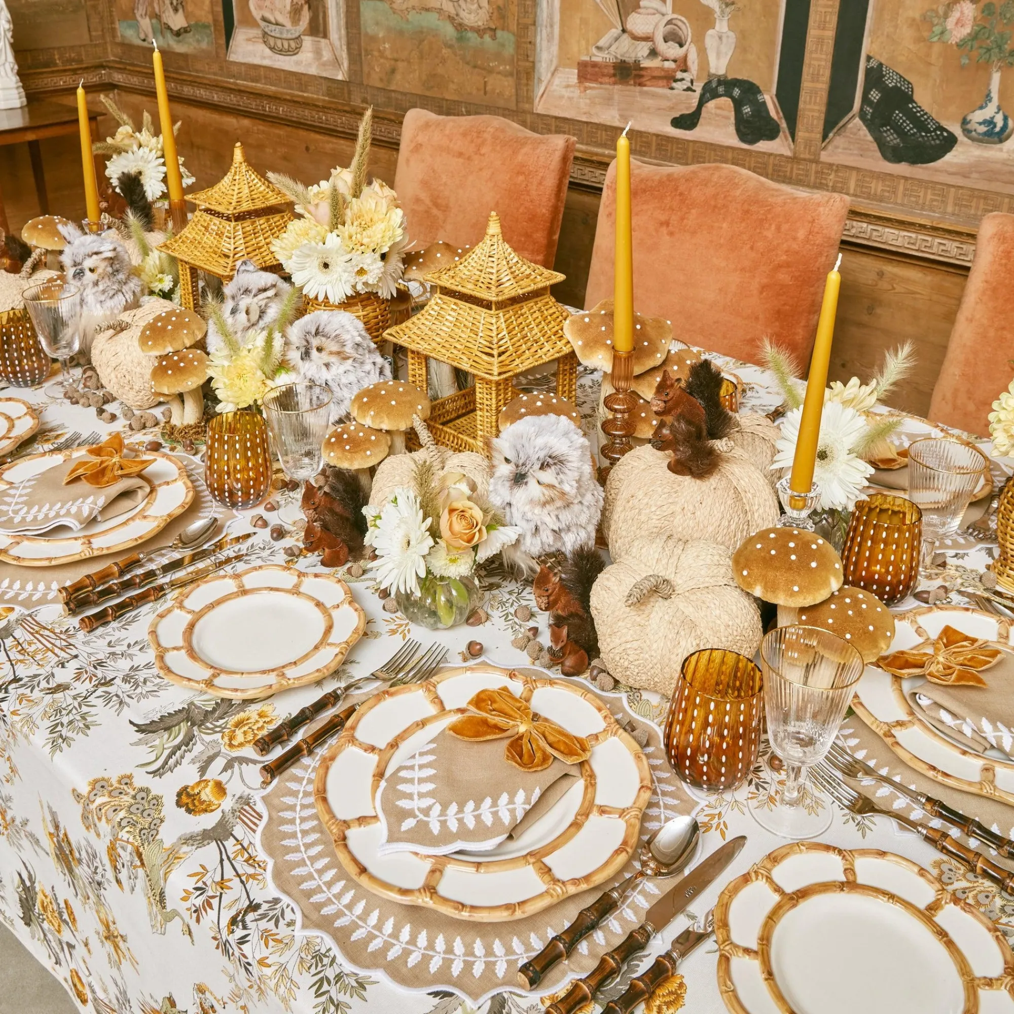 honey_rattan_vase_set_of__3.webp Clearance Honey Rattan Vase (Set Of 3) Rattan Tableware