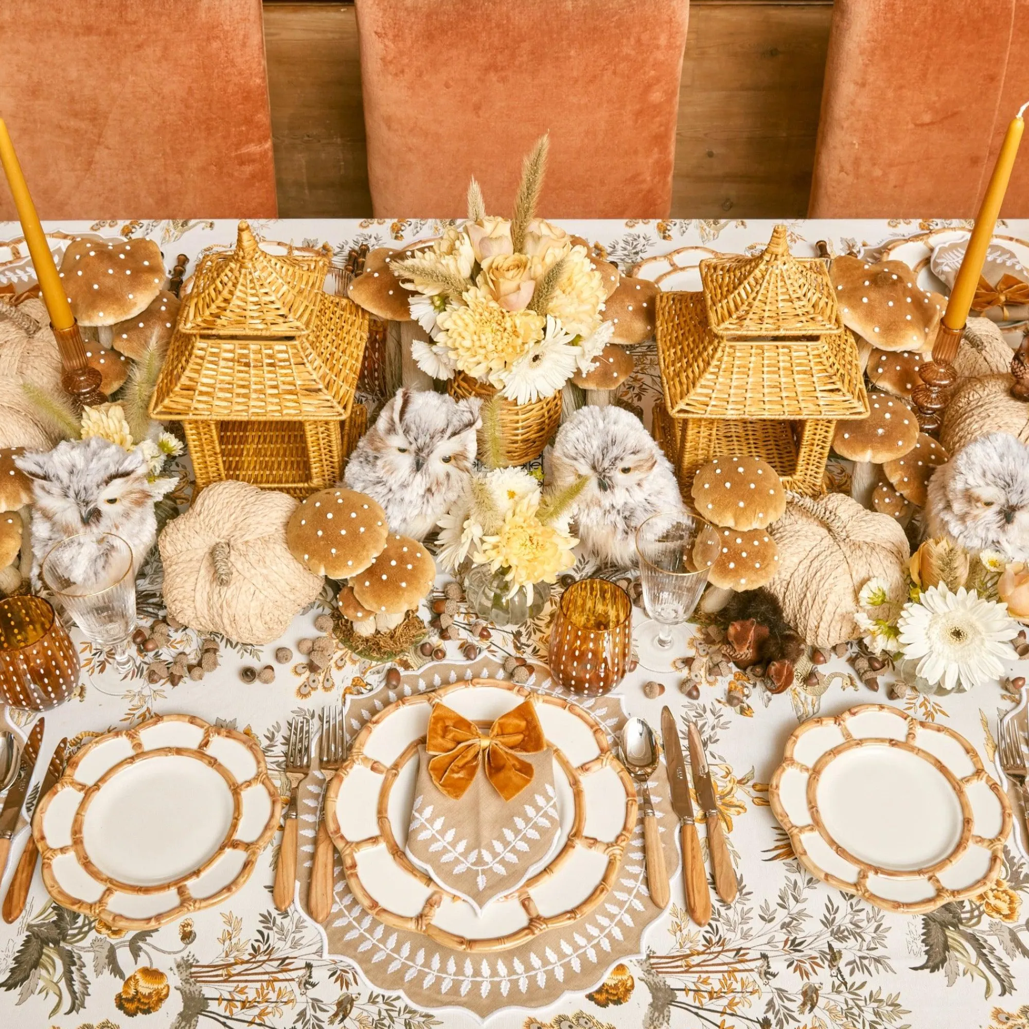 honey_rattan_vase_set_of__6.webp Clearance Honey Rattan Vase (Set Of 3) Rattan Tableware