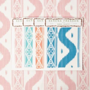 Store Ikat Stripe Fabric Serena Fresson Fabrics