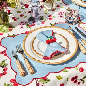 Shop Ink Raffia Water Glasses (Set Of 4) Glasses