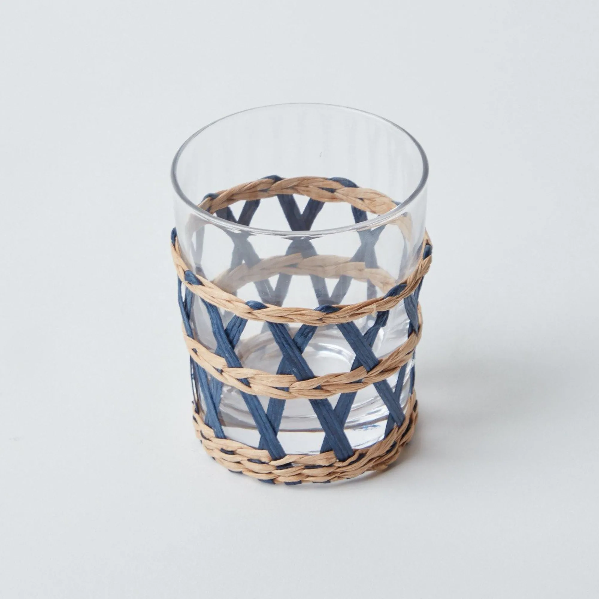 ink_raffia_water_glasses__15.webp Shop Ink Raffia Water Glasses (Set Of 4) Glasses