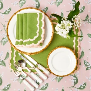 Shop Isla Green & Pink Placemats (Set Of 4) Placemats