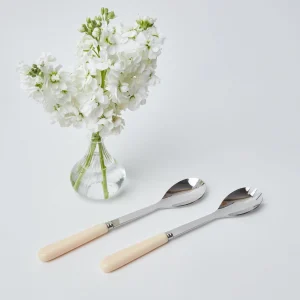 Outlet Ivory Salad Servers Cutlery Sets
