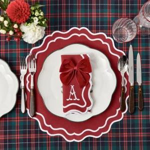 Clearance Katherine Berry Red Placemats (Set Of 4) Placemats