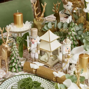 Flash Sale Large Mercury Pillar Candle Stand (Pair) Candle Holders