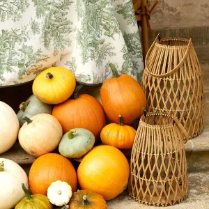 Cheap Large Rattan Lantern Candle Holders