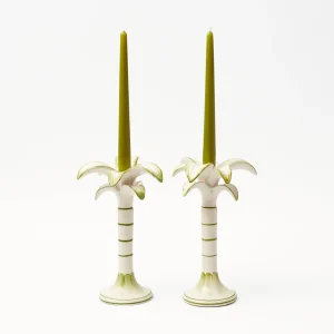 Best Large White Palm Candle Holder Candle Holders