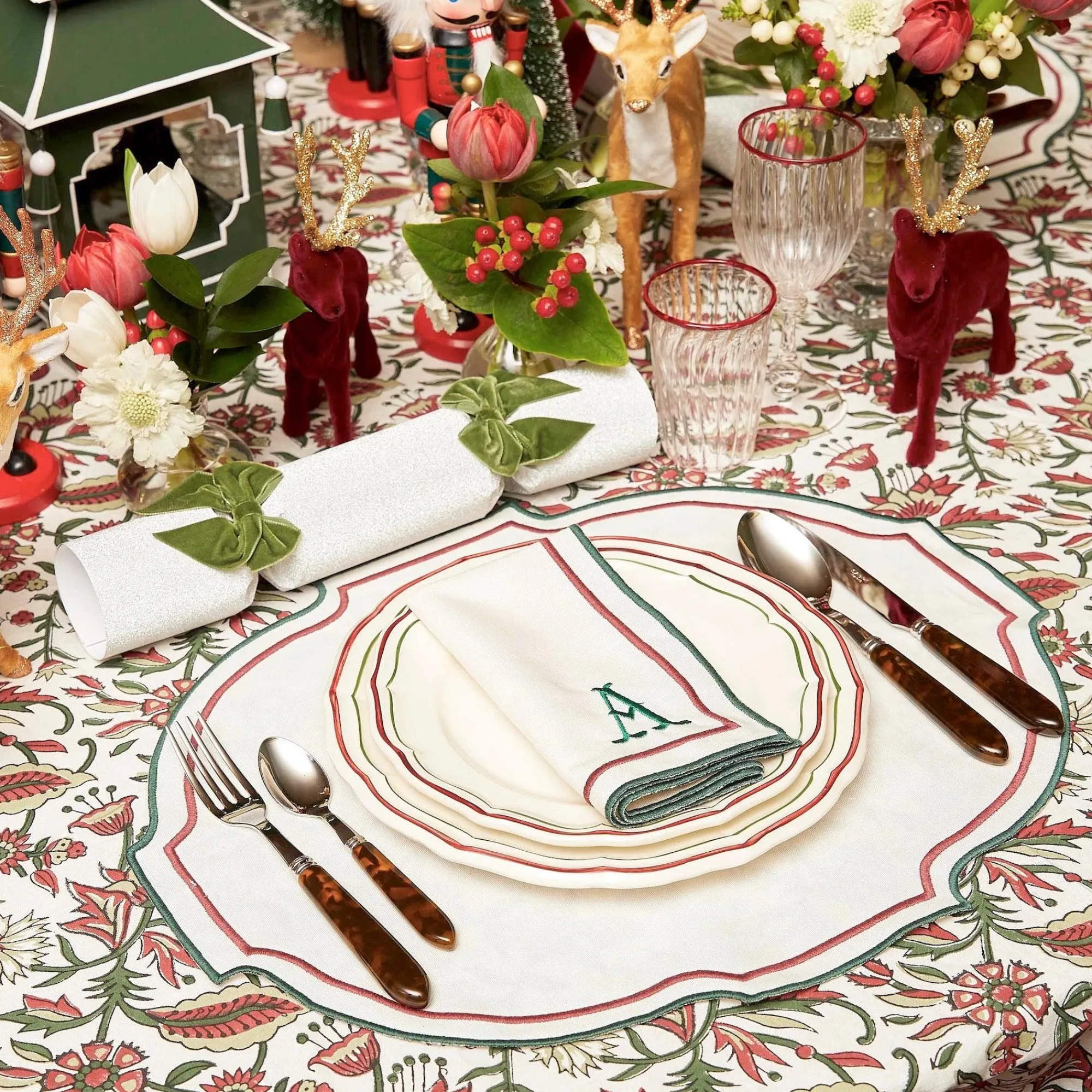 liberty_candy_cane_napkin_1.webp Fashion Liberty Candy Cane Napkins (Set Of 4) Napkins