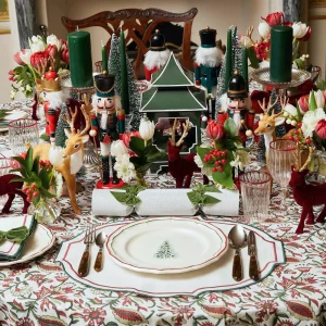 Fashion Liberty Candy Cane Napkins (Set Of 4) Napkins