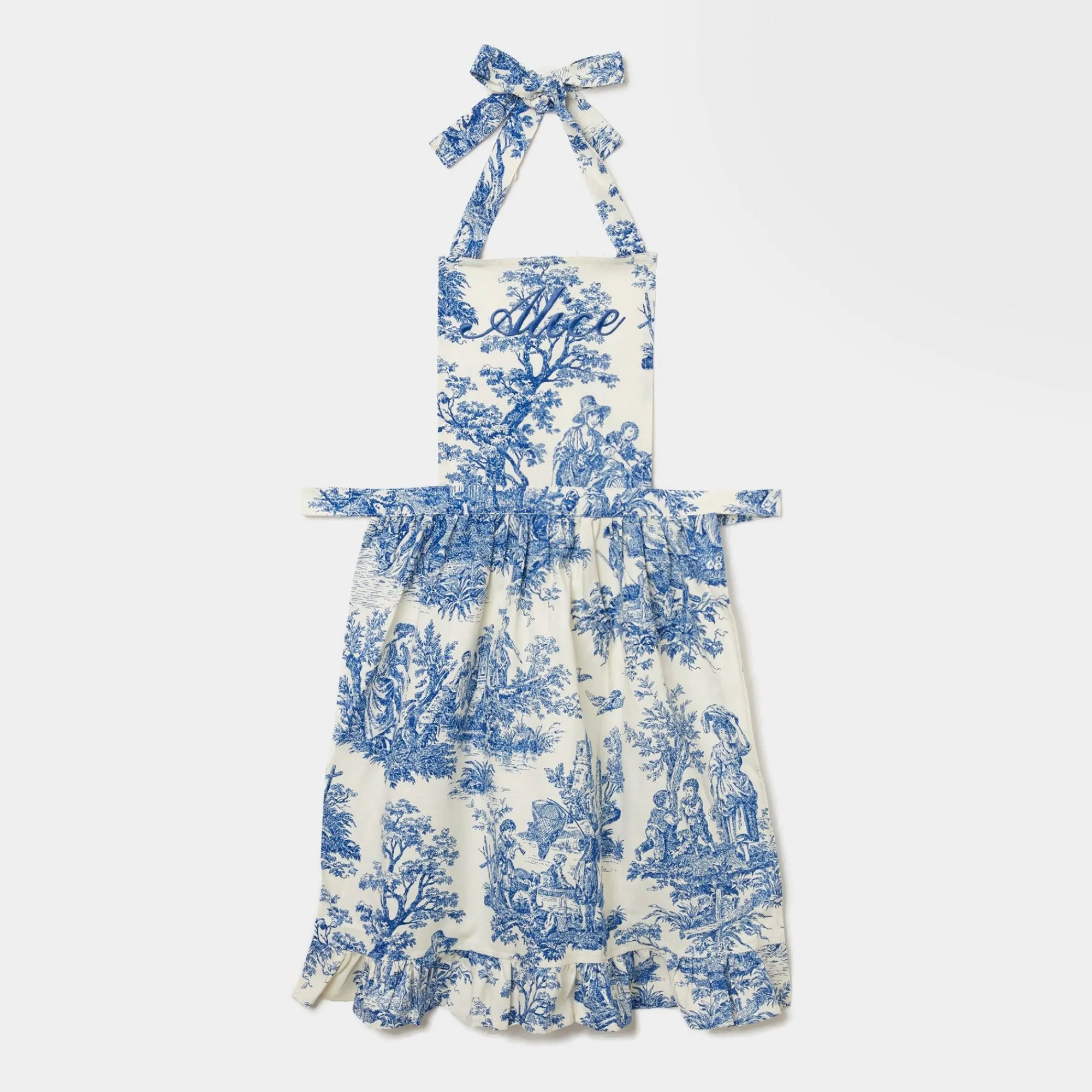 lilibet_toile_frilled_apr_0.webp Discount Lilibet Toile Frilled Apron Aprons & Robes