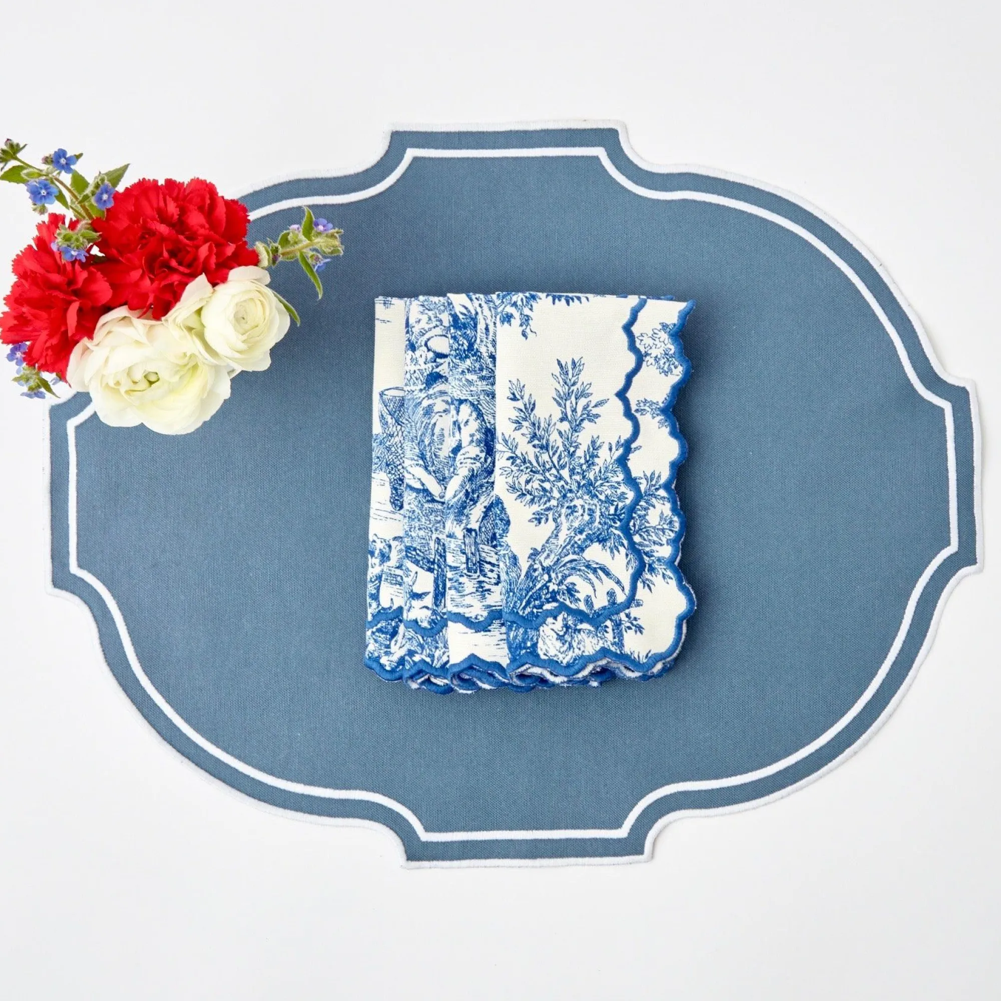 lilibet_toile_napkins_set_6.webp Store Lilibet Toile Napkins (Set Of 4) Napkins