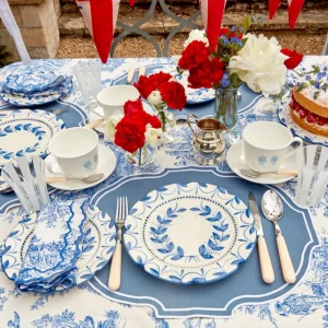 Store Lilibet Toile Napkins (Set Of 4) Napkins