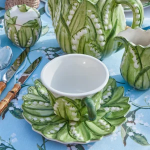 Best Sale Lily Of The Valley Breakfast Cup & Saucer Teaware