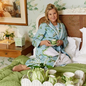 Shop Lily Of The Valley Dressing Gown Aprons & Robes