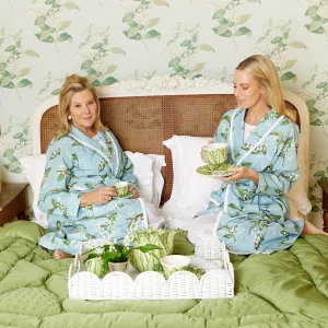 Shop Lily Of The Valley Dressing Gown Aprons & Robes