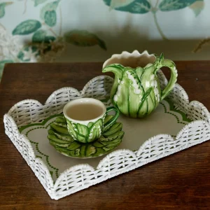 Store Lily Of The Valley Espresso Cup & Saucer Teaware