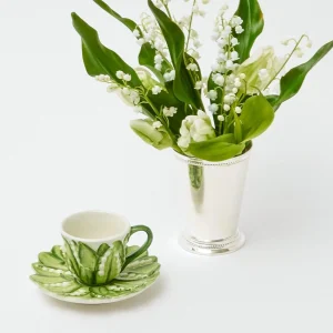 Store Lily Of The Valley Espresso Cup & Saucer Teaware