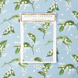 Flash Sale Lily Of The Valley Fabric Serena Fresson Fabrics