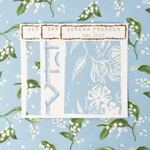 Flash Sale Lily Of The Valley Fabric Serena Fresson Fabrics
