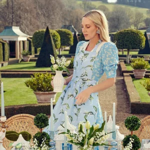 Flash Sale Lily Of The Valley Frilled Apron Aprons & Robes