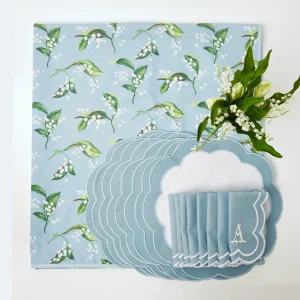 Cheap Lily Of The Valley Linen Set Table Linen Sets