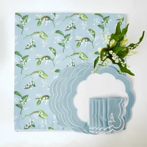 Cheap Lily Of The Valley Linen Set Table Linen Sets