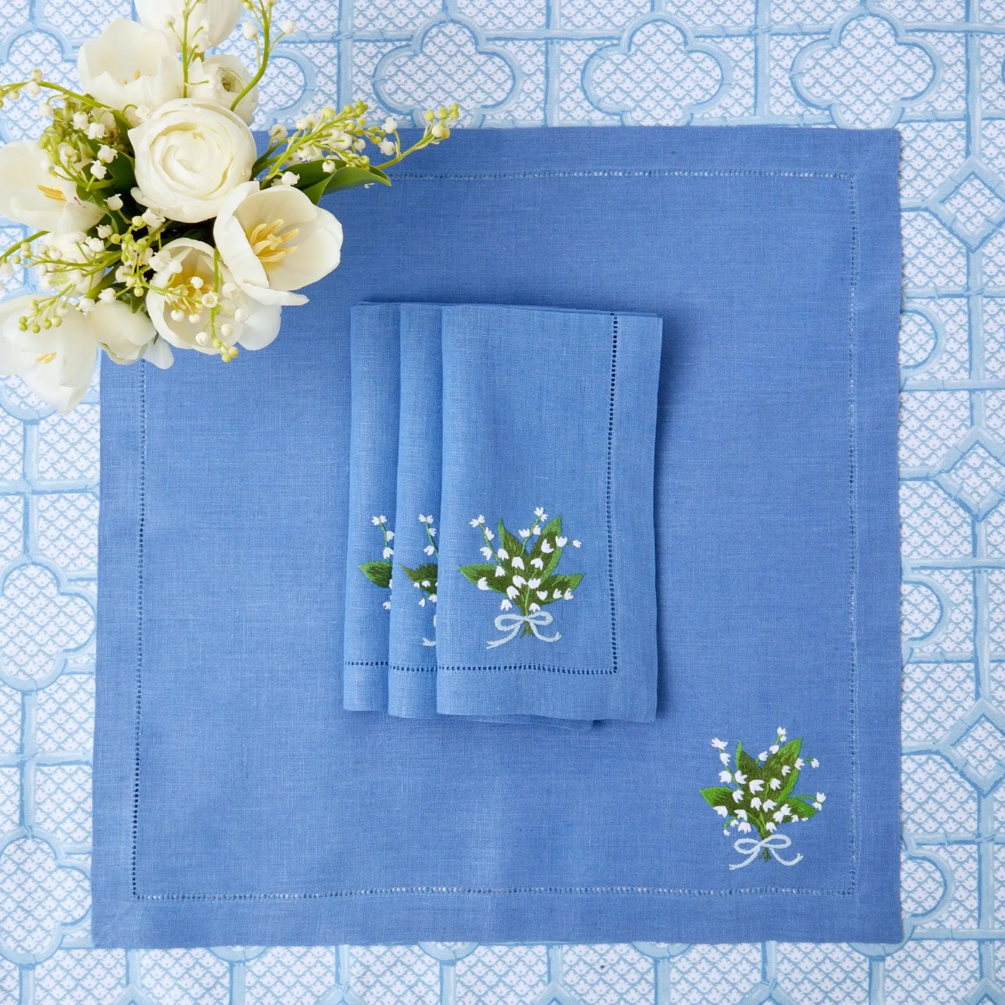 lily_of_the_valley_napkin_4.webp Cheap Lily Of The Valley Napkins (Set Of 4) Napkins
