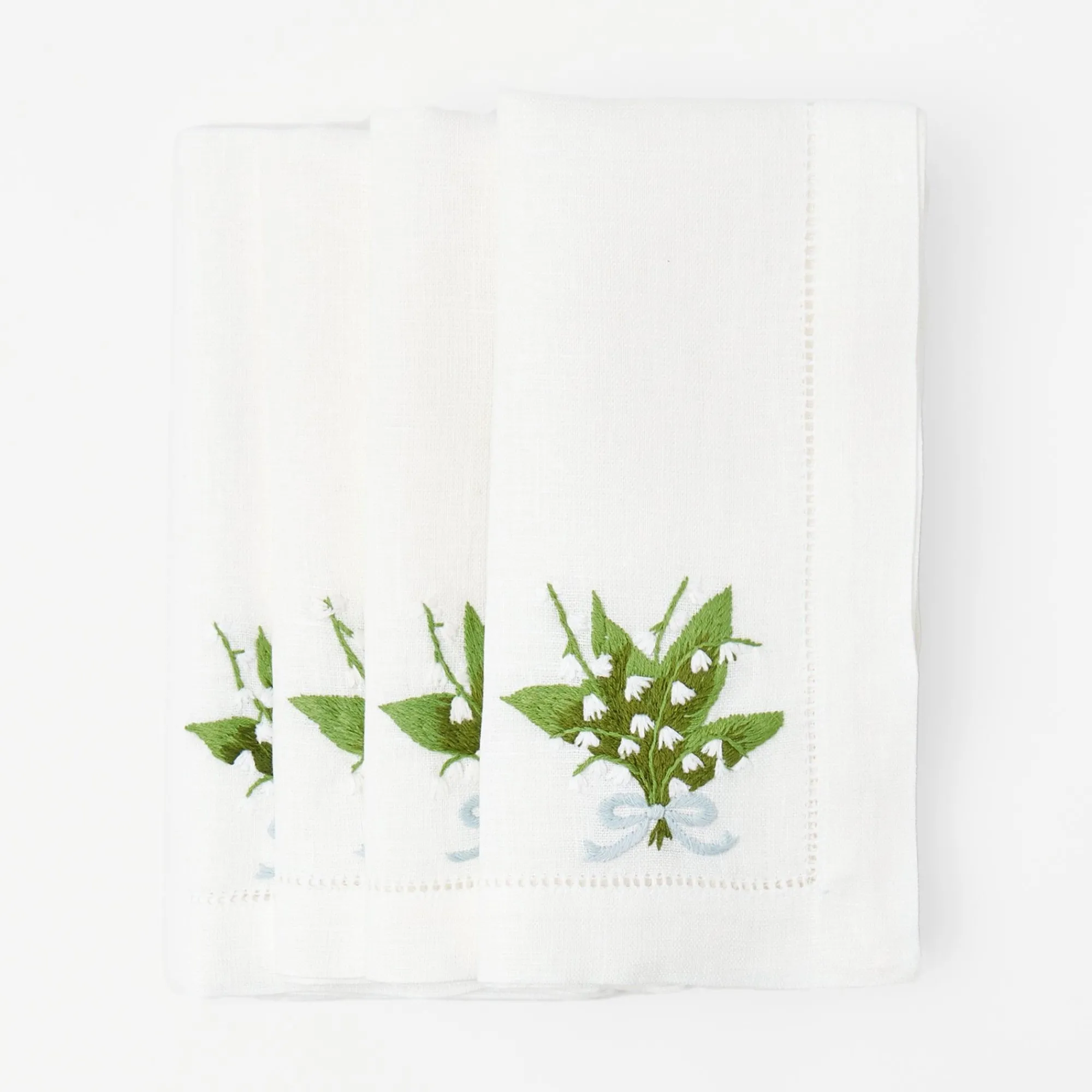 lily_of_the_valley_white__2.webp Online Lily Of The Valley White Linen Napkins (Set Of 4) Napkins