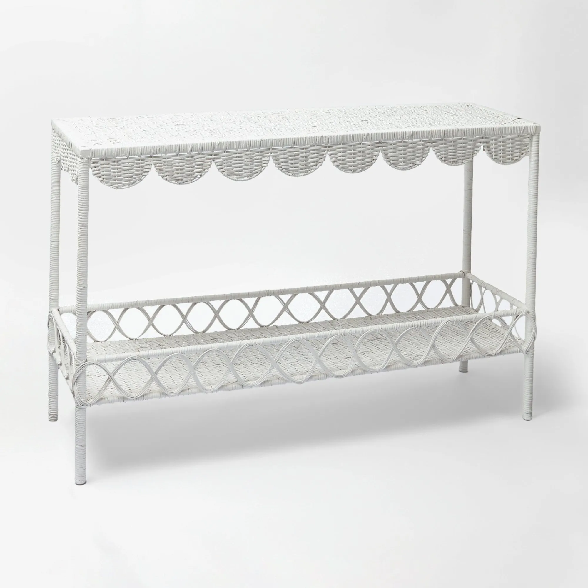 madeleine_white_rattan_sc_13.webp New Madeleine White Rattan Scalloped Console Table Tables