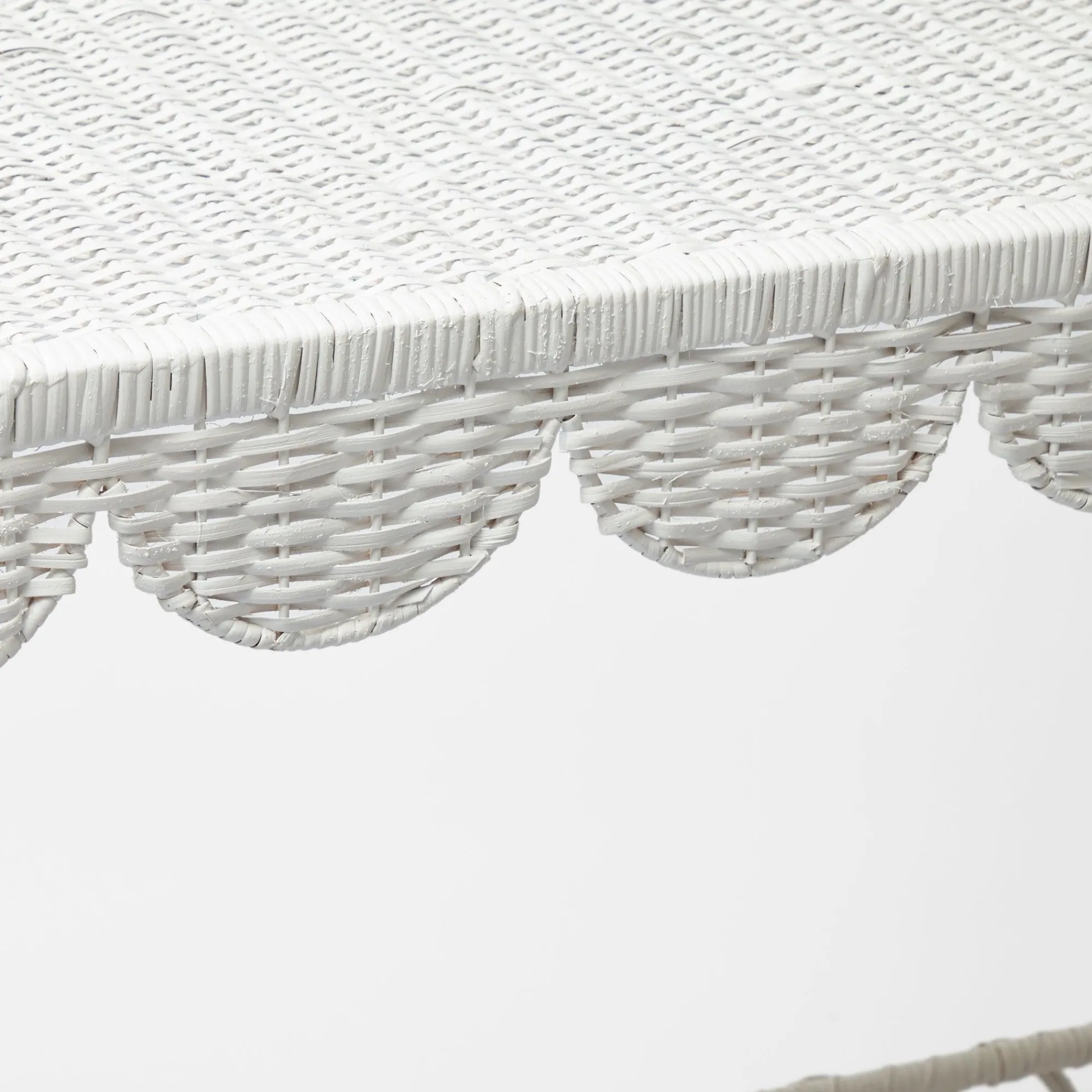madeleine_white_rattan_sc_3.webp New Madeleine White Rattan Scalloped Console Table Tables
