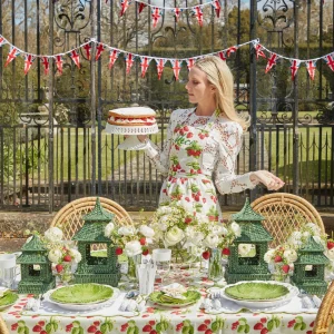 Best Sale Mini Green Rattan Pagoda Lantern (Pair) Pagodas & Lanterns