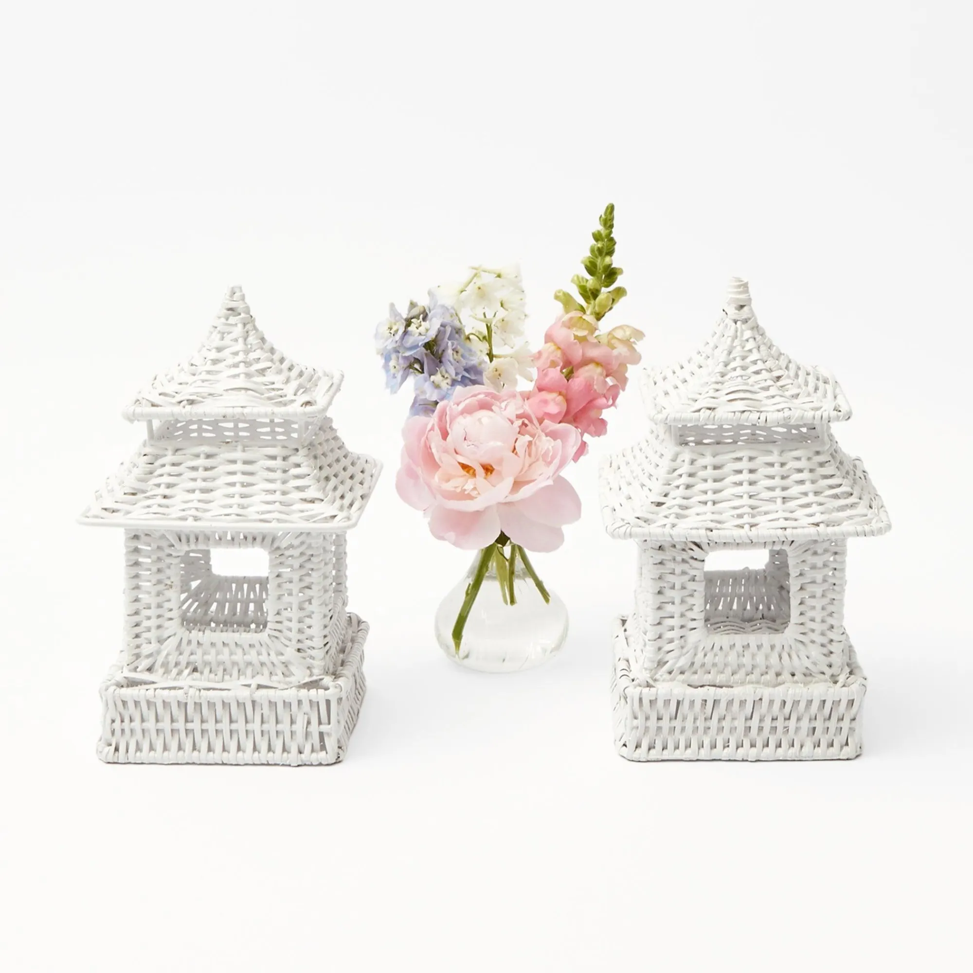 mini_white_rattan_pagoda__8-2.webp Flash Sale Mini White Rattan Pagoda Lanterns (Pair) Candle Holders