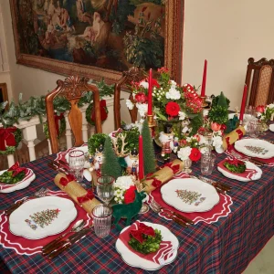 Discount Christmas Tree Dinner Plate (Set Of 4) Crockery Sets