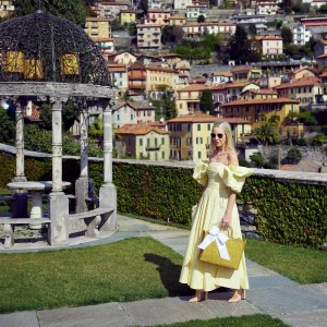 Online Rattan Tote Bag (White Bow) Rattan Tableware