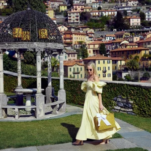 Online Rattan Tote Bag (White Bow) Women Mrs. Alice Tote Bags