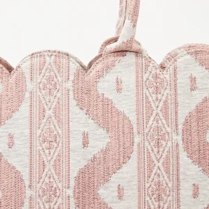 Fashion Tote Bag (Pink Ikat) Women Mrs. Alice Tote Bags