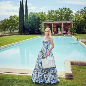 Flash Sale White Rattan Tote Bag (White Bow) Rattan Tableware