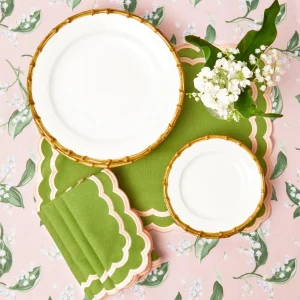 Best Sale Nancy Bamboo Dinner & Starter Plates (Set Of 8) Crockery Sets