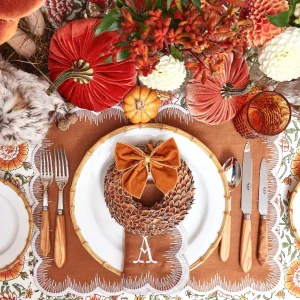 Fashion Nancy Bamboo Dinner Plate (Set Of 4) Dinner Plates