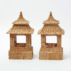 Cheap Natural Rattan Decoration Set Decoration Sets
