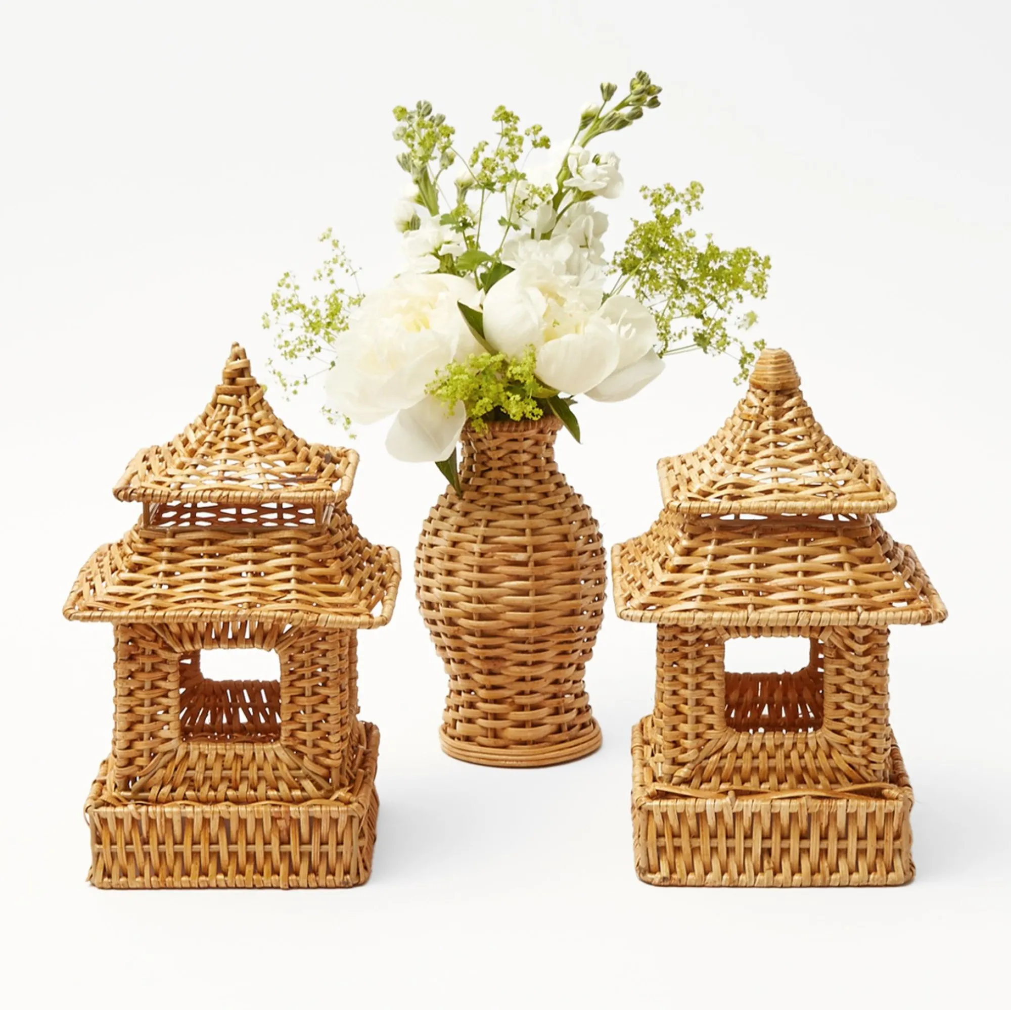 natural_rattan_pagoda_dec_5-1.webp Discount Natural Rattan Pagoda Decoration Set Decoration Sets