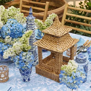 Flash Sale Natural Rattan Pagoda Lantern Pagodas & Lanterns